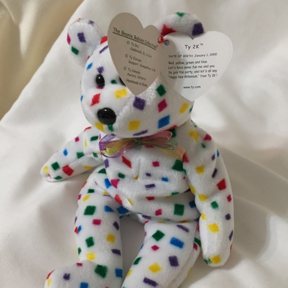 Rare TY2K the Bear Beanie Baby - Picture 2 of 4